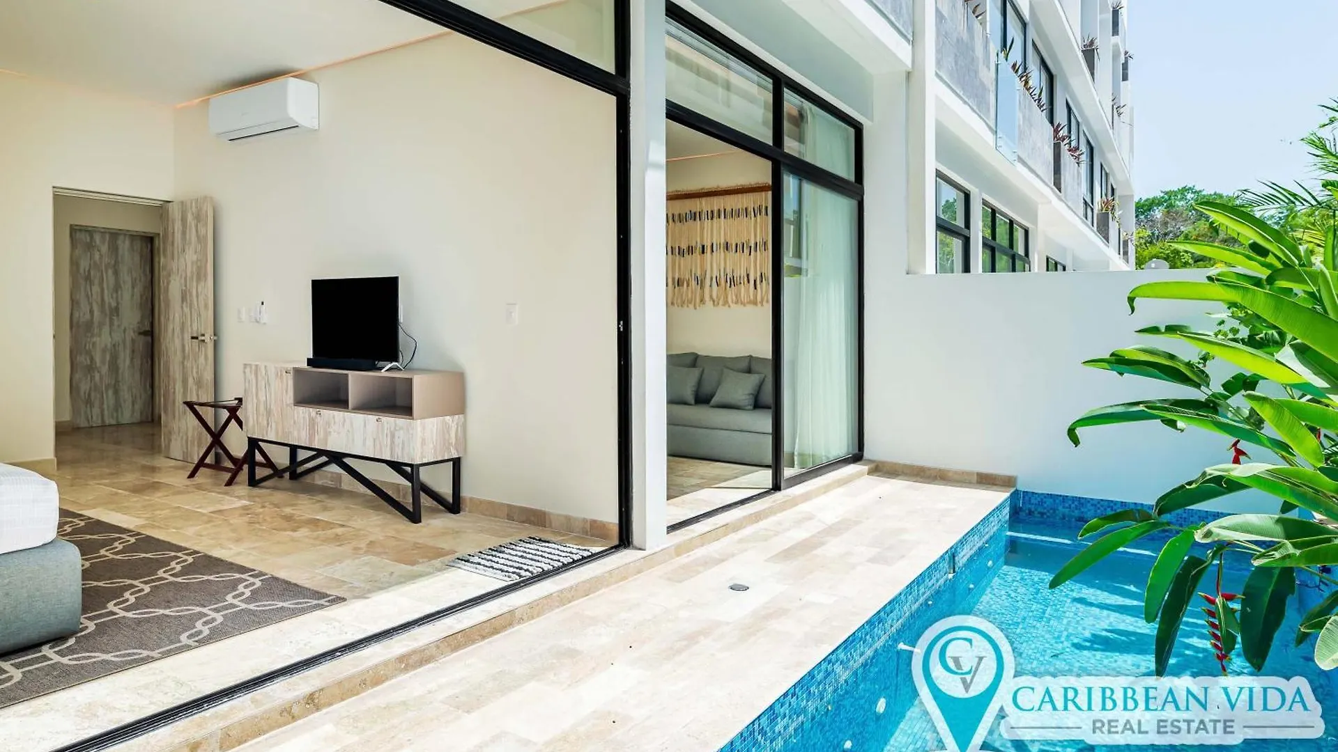 Stylish Sexy 1 Bd W/ Private Pool & Rooftop Pool Tulum